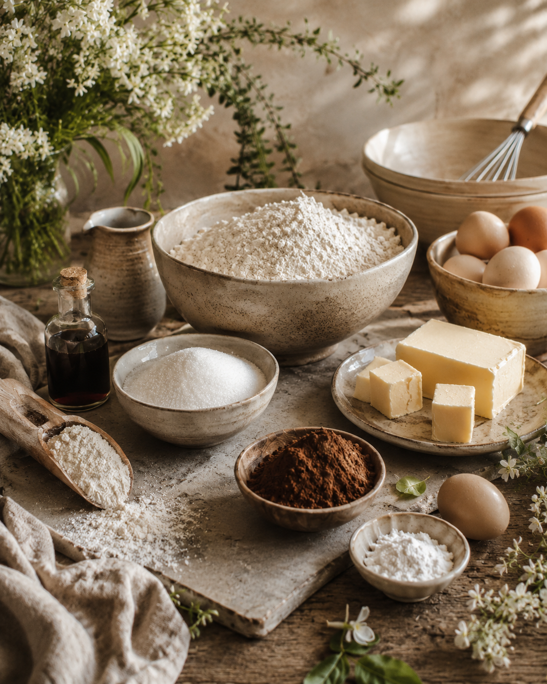 Everbloom Catering bakery ingredients and products